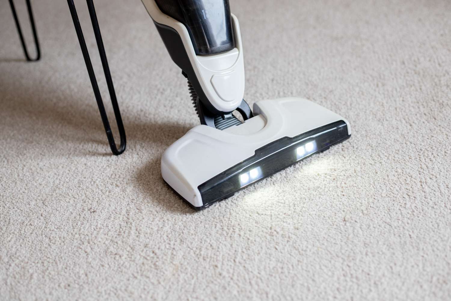 cleaning carpet