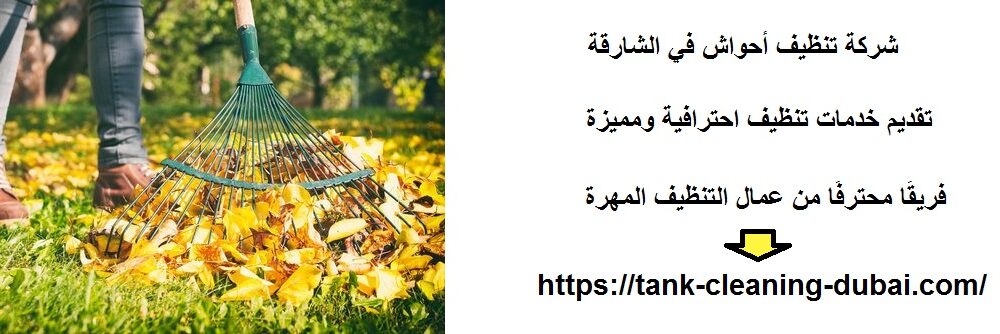 شركة تنظيف أحواش في الشارقة