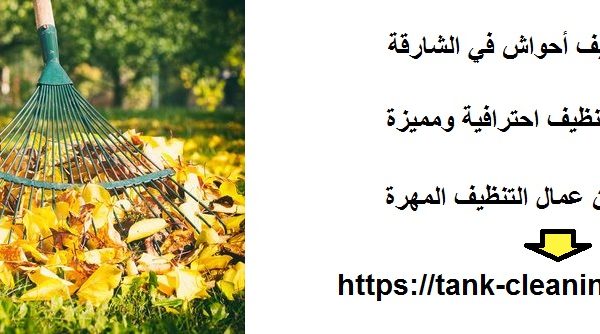 شركة تنظيف أحواش في الشارقة