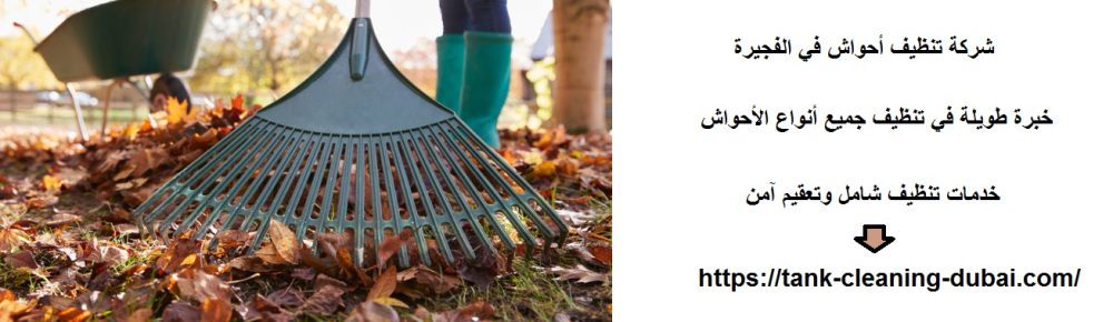 شركة تنظيف أحواش في الفجيرة