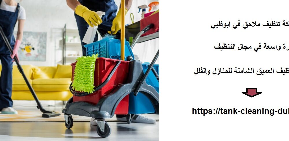 شركة تنظيف ملاحق في ابوظبي