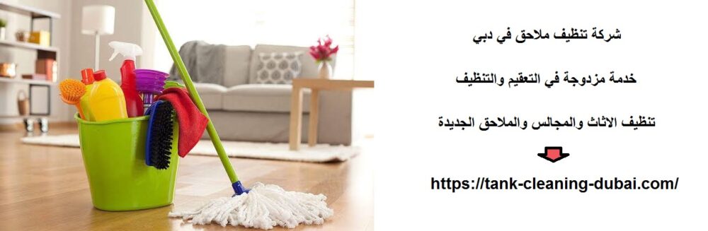 شركة تنظيف ملاحق في دبي